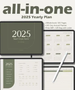 all in one digital planner