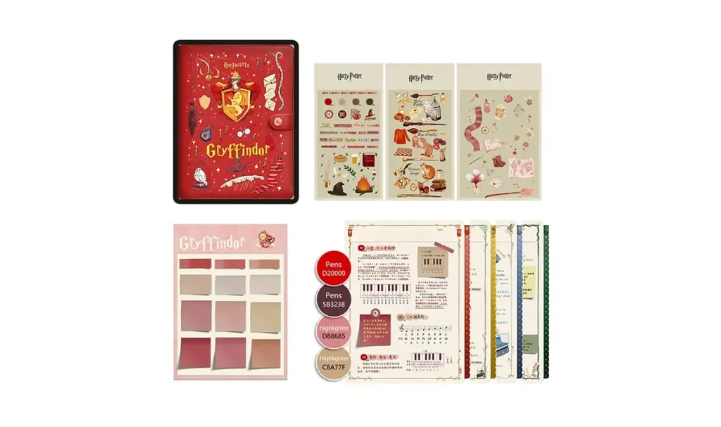 Free Harry Potter Gryffindor Digital Planner